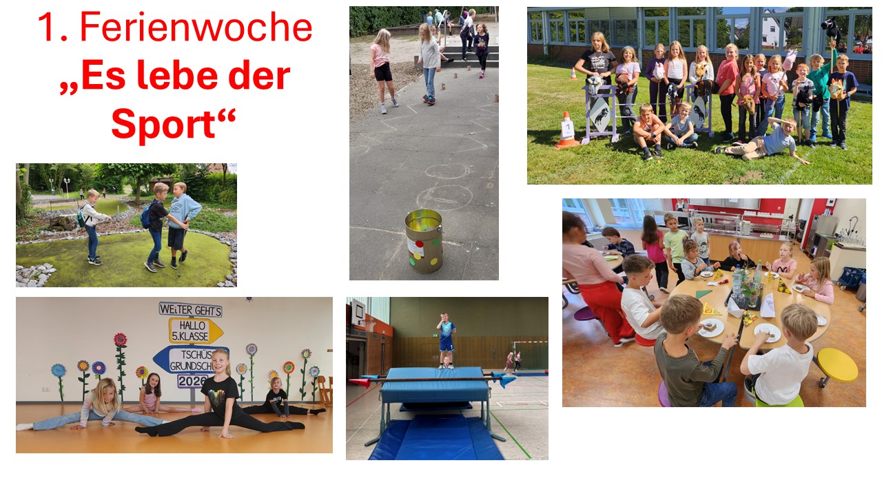 1. Ferienwoche
